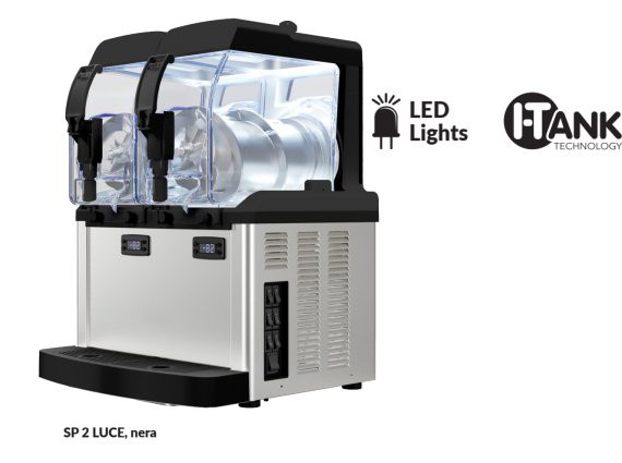 Sorbettiera SP 2 Luce per creme fredde litri 5+5.